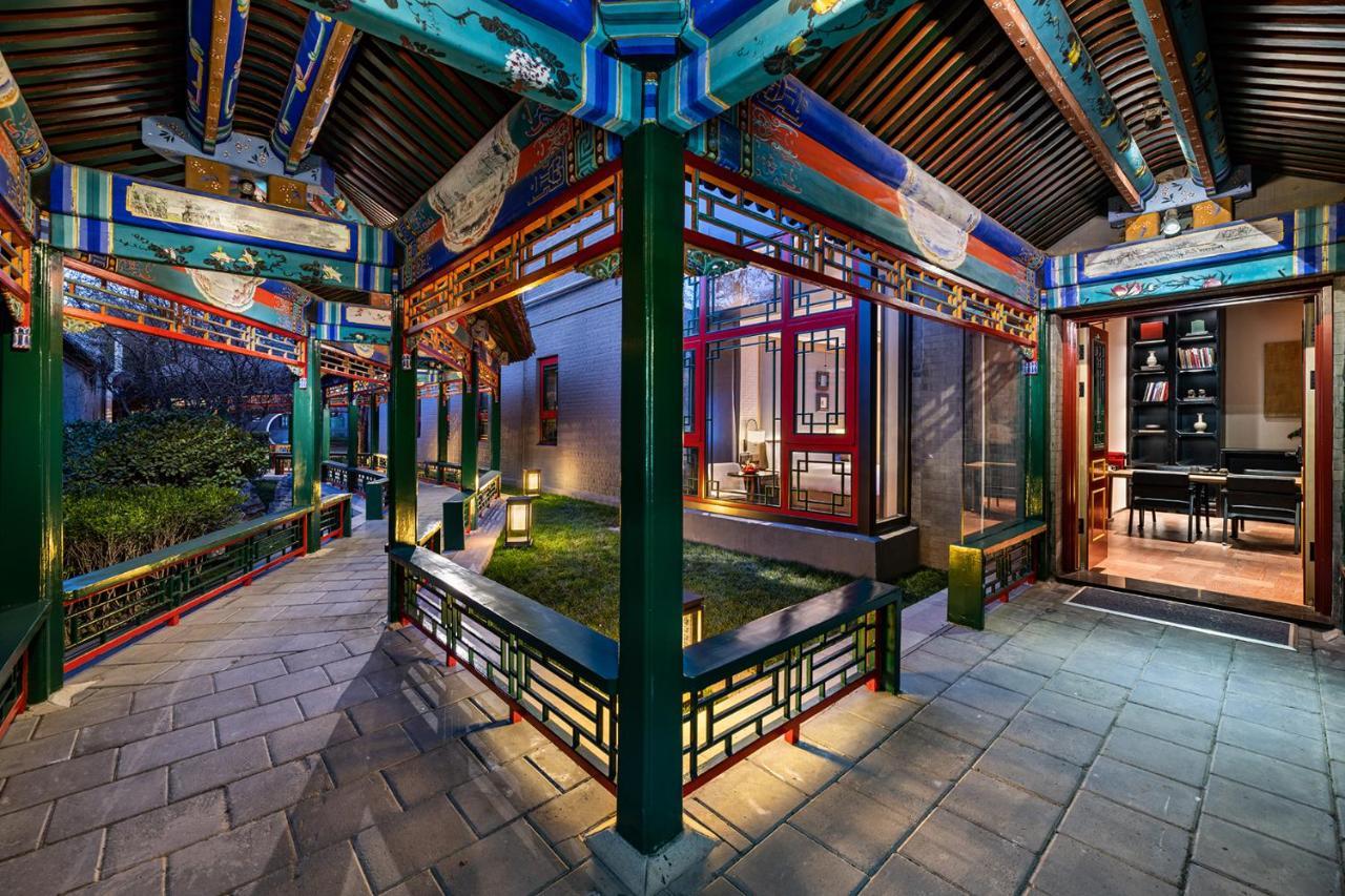 Manxin Mansion Drum Tower Courtyard Peking Exteriér fotografie