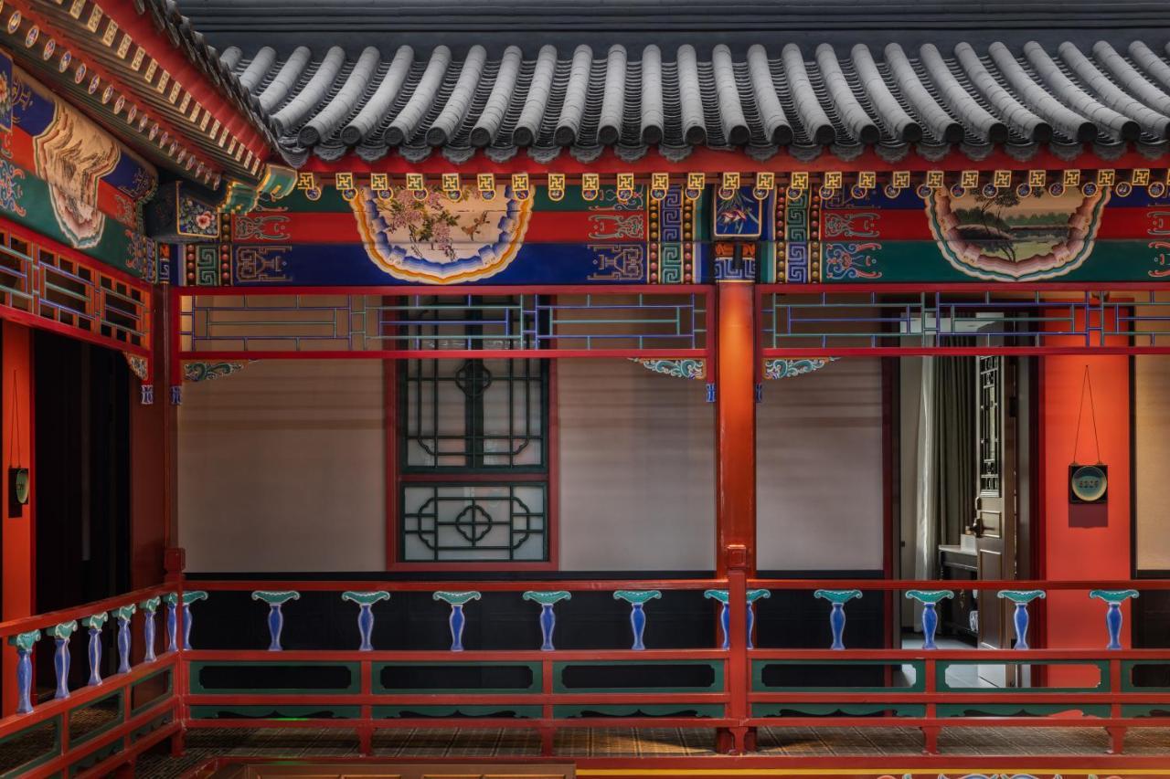 Manxin Mansion Drum Tower Courtyard Peking Exteriér fotografie