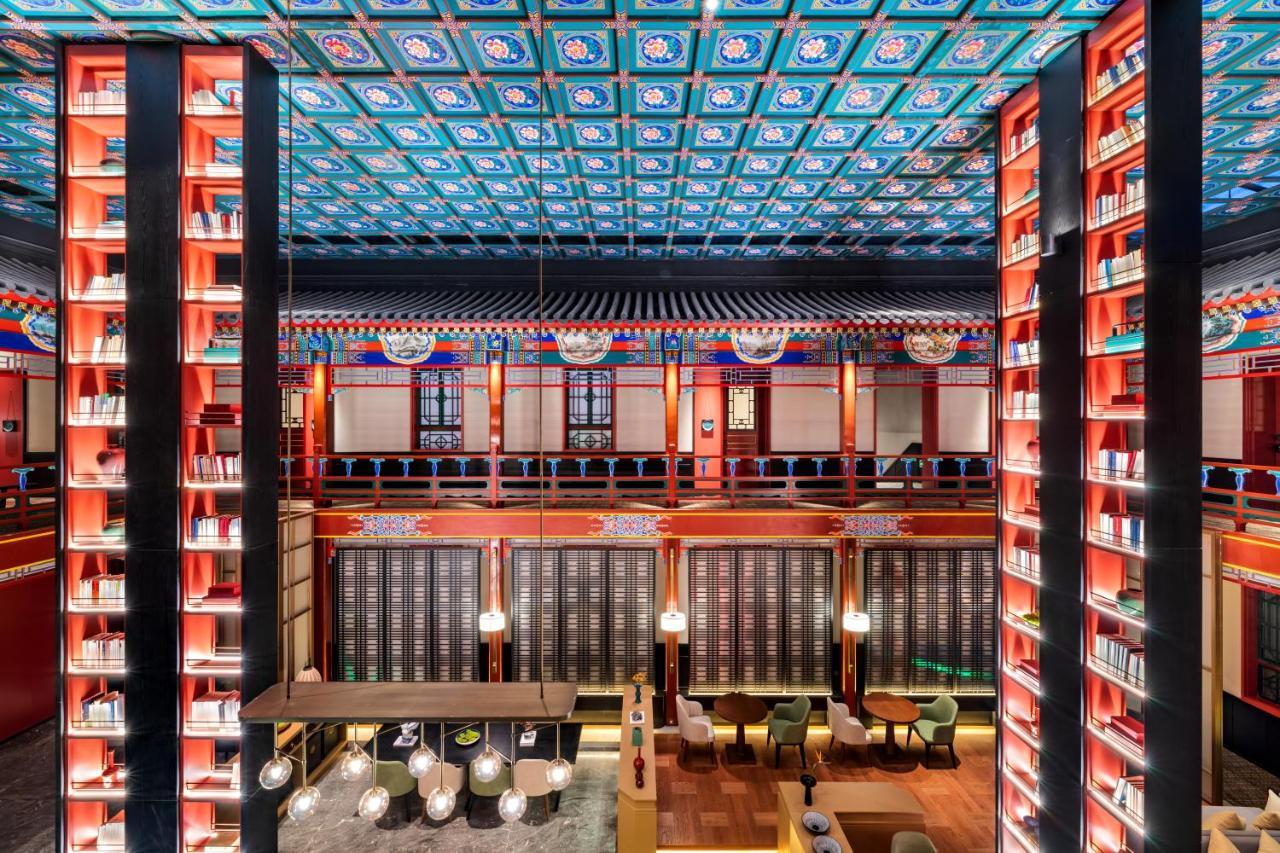 Manxin Mansion Drum Tower Courtyard Peking Exteriér fotografie